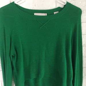 Yoon Anthropologie high low cropped sweater